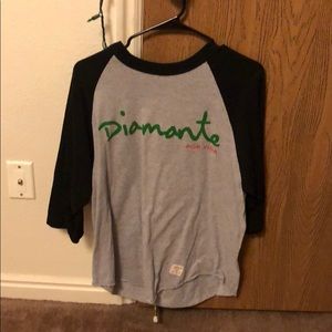 Diamond baseball tee